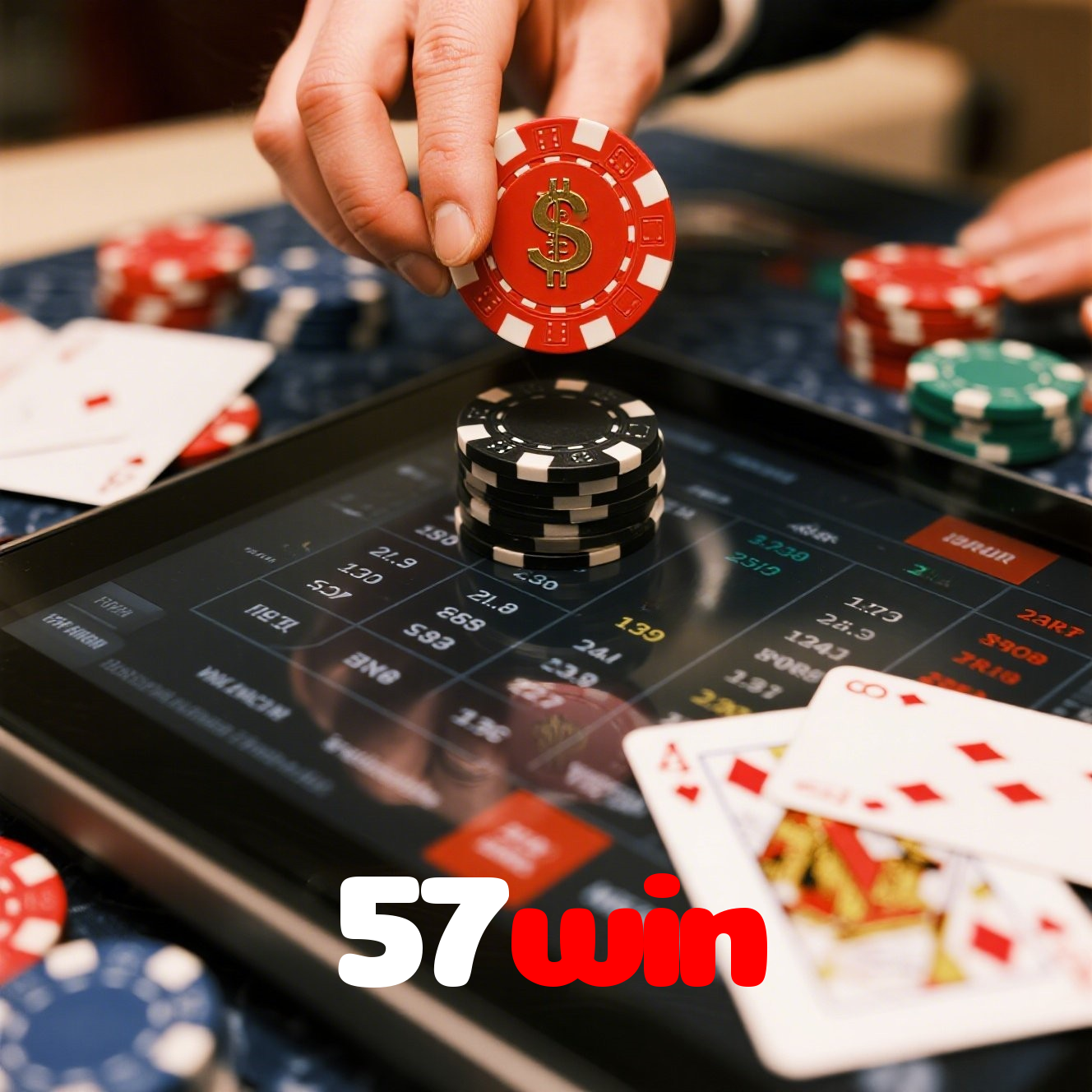 57win:Aposte no futebol e jogue os jogos mais emocionantes como blackjack e poker!