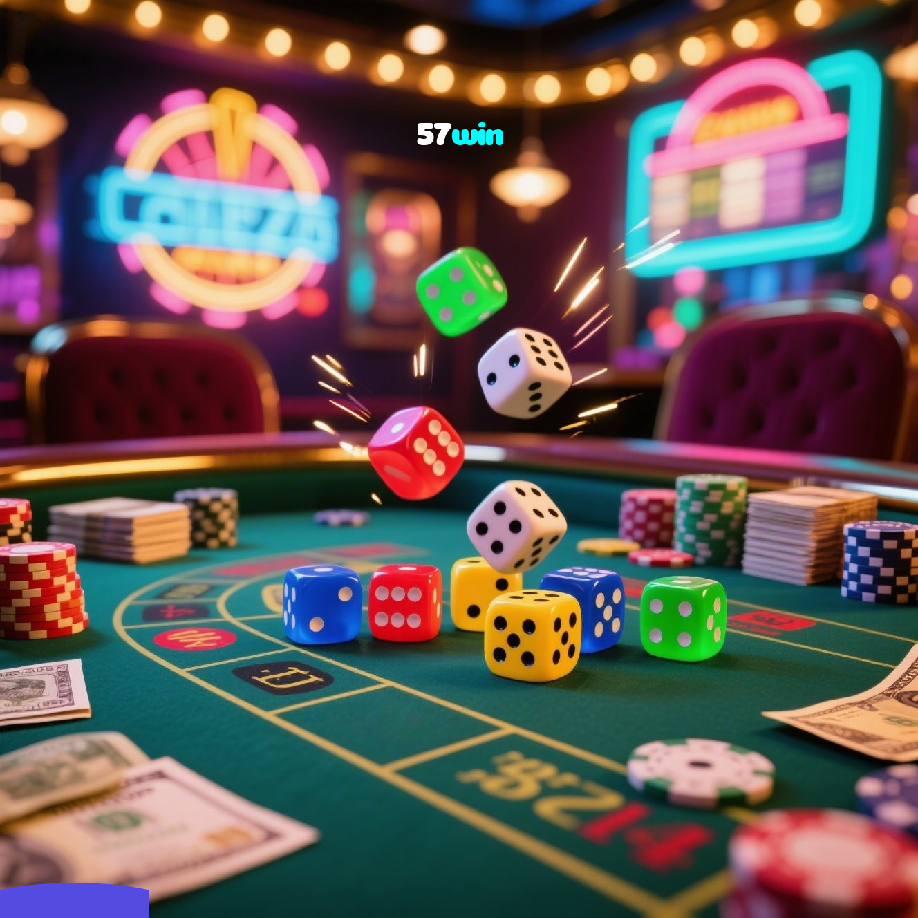57win：Apostas ao vivo no futebol e prêmios épicos nos jogos de cassino!