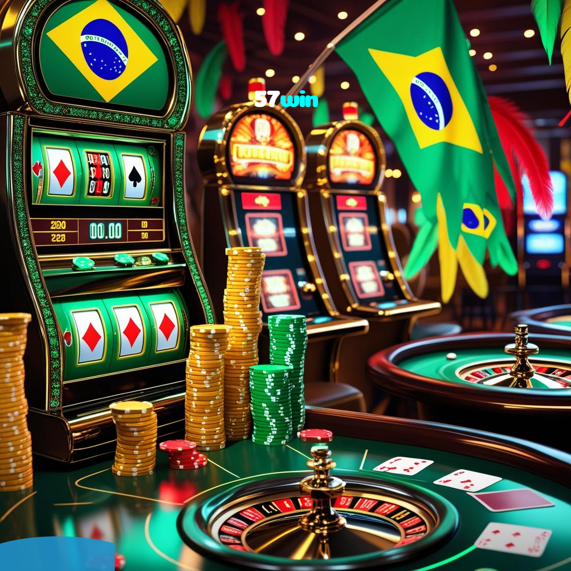 57win：Jogue poker, roleta e aposte no futebol no cassino online mais seguro!