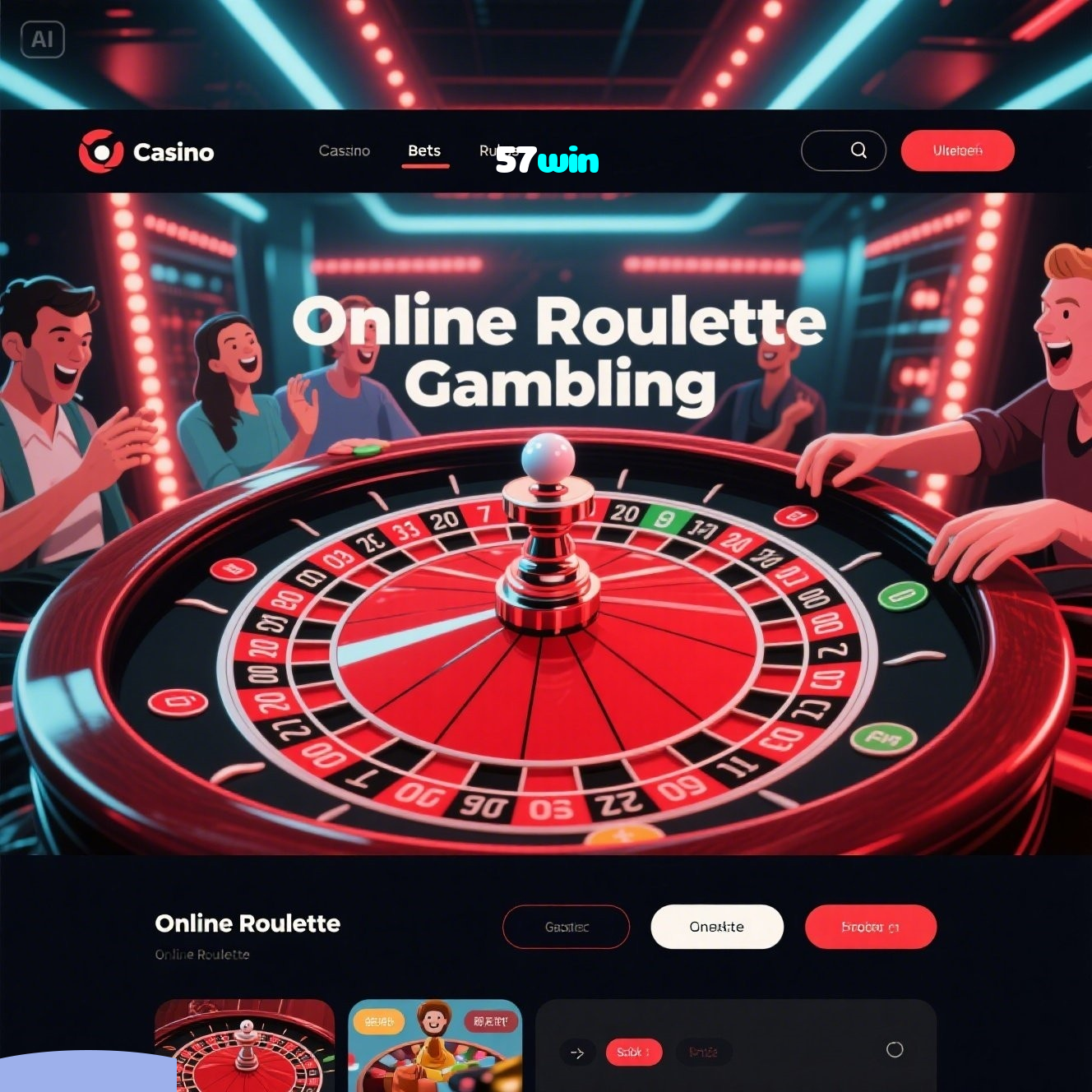 57win：Aposte agora nas roletas e conquiste prêmios fantásticos!