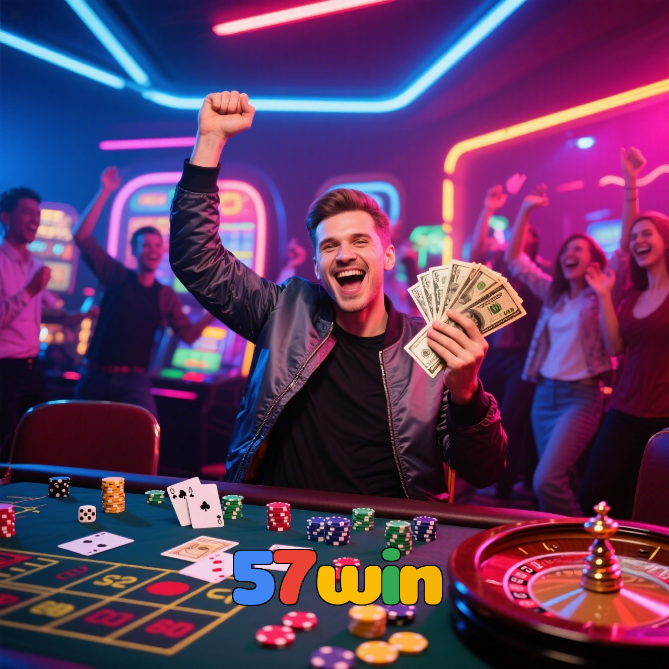 57win：Apostas ao vivo no futebol e prêmios em blackjack e roleta!