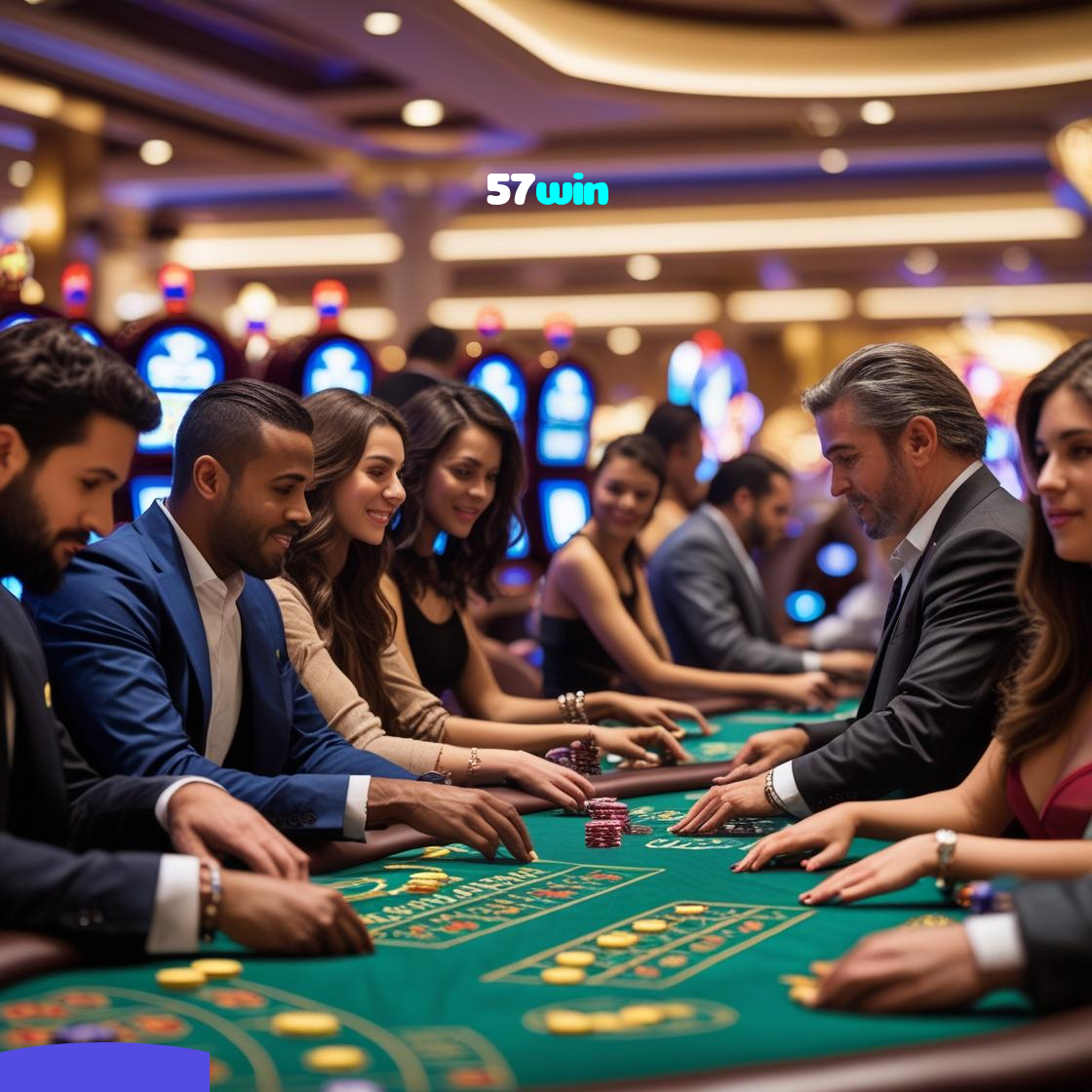 57win：Jogue blackjack, slots e aposte ao vivo no futebol, tudo no mesmo cassino!