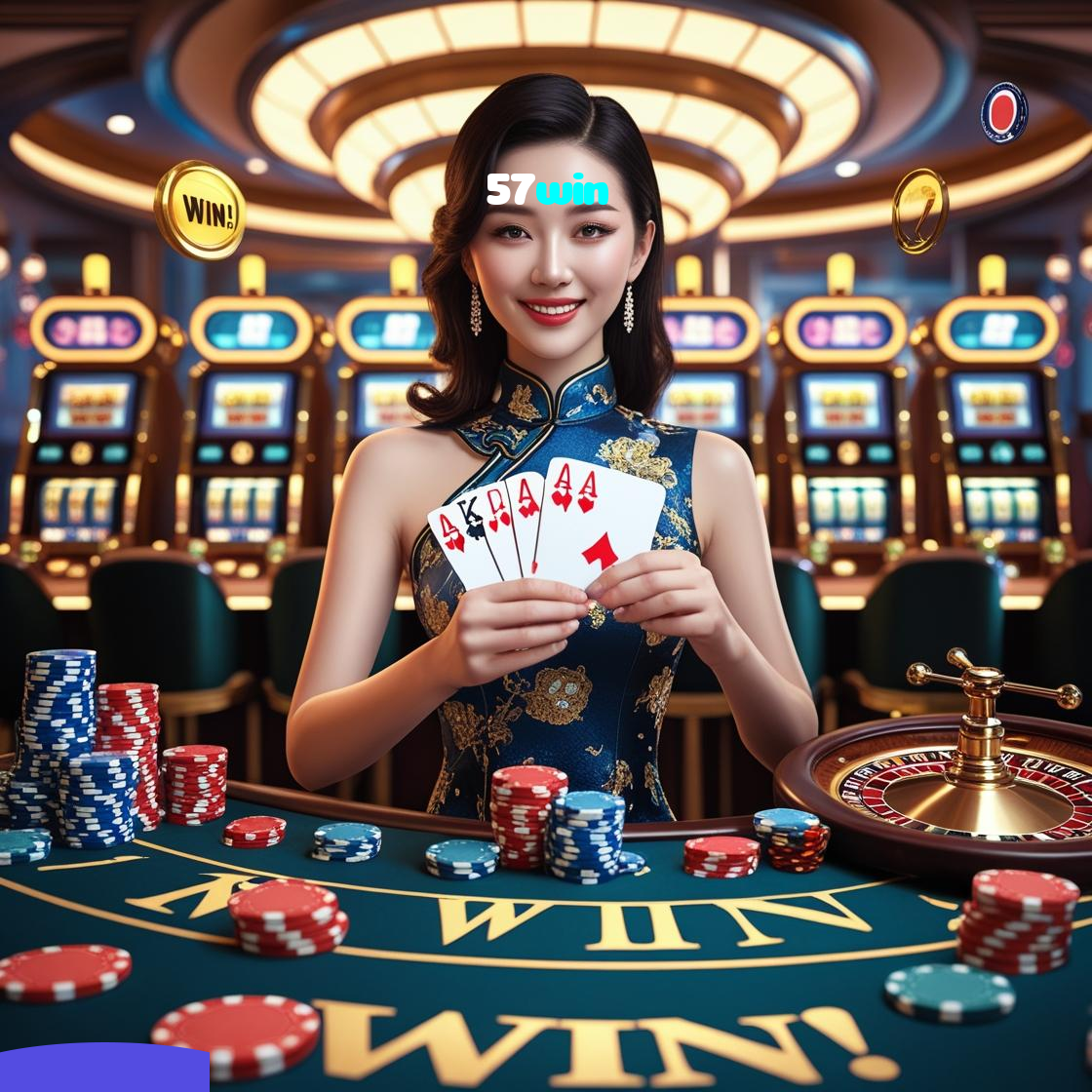 57win：Jogue no nosso cassino e prove sua habilidade nas cartas de poker!